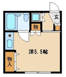 エスパシオAの物件間取画像